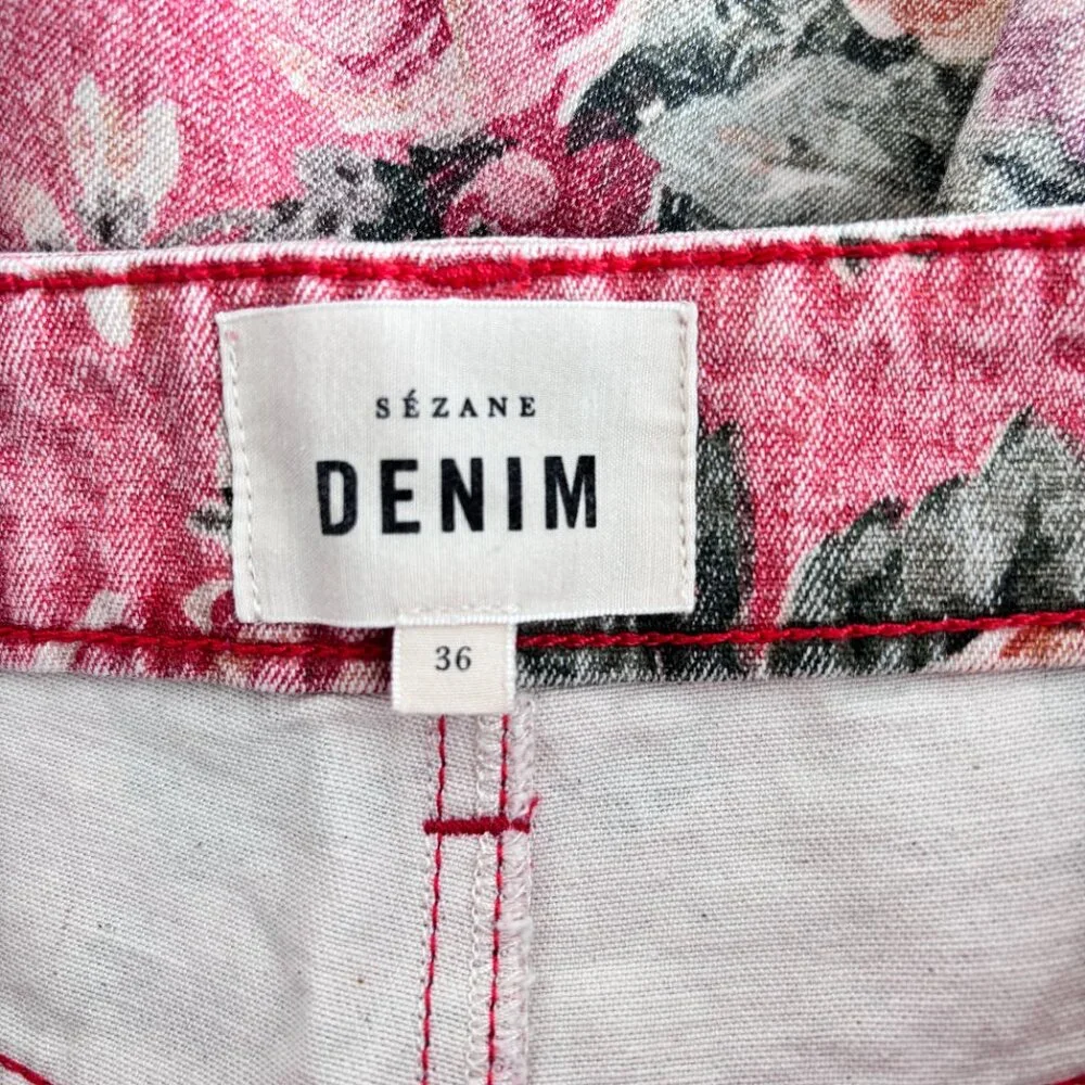 Sezane The Wide Leg Trousers in Almeria Print - Picture 11 of 11